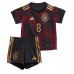 Duitsland Leon Goretzka #8 Babykleding Uitshirt Kinderen WK 2022 Korte Mouwen (+ korte broeken)